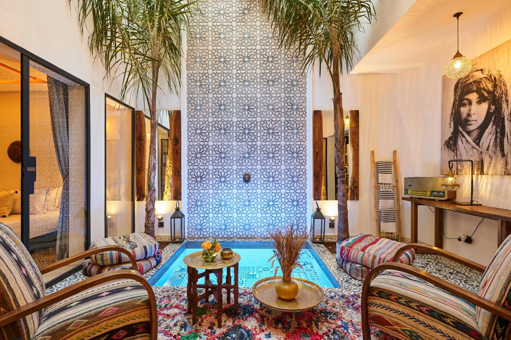 Riad Miloud En Exclusivite 10 P Au Coeur De La Medina Marrakesz Zewnętrze zdjęcie