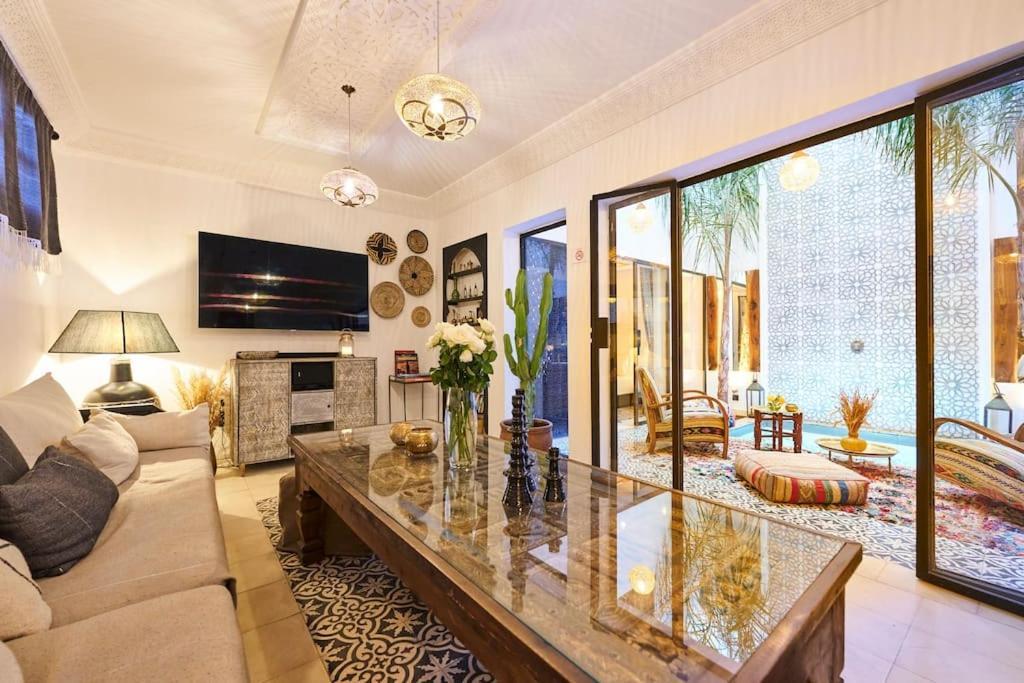 Riad Miloud En Exclusivite 10 P Au Coeur De La Medina Marrakesz Zewnętrze zdjęcie