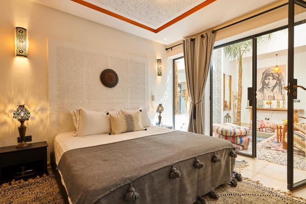 Riad Miloud En Exclusivite 10 P Au Coeur De La Medina Marrakesz Zewnętrze zdjęcie