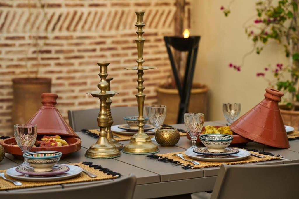 Riad Miloud En Exclusivite 10 P Au Coeur De La Medina Marrakesz Zewnętrze zdjęcie