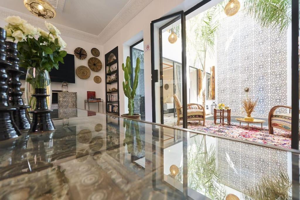 Riad Miloud En Exclusivite 10 P Au Coeur De La Medina Marrakesz Zewnętrze zdjęcie